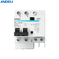 ANDELI  DZ47LE-63 2P mini elcb circuit breaker earth fault relay